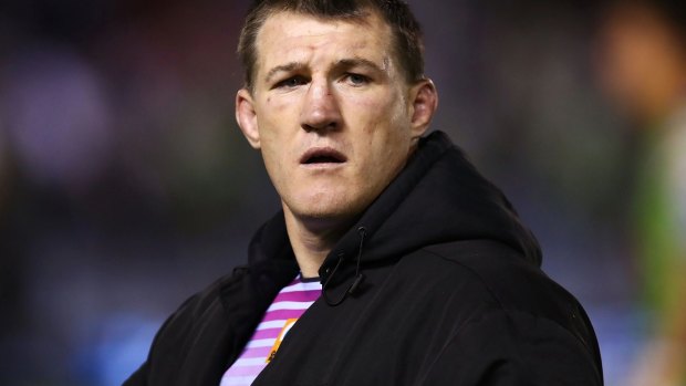 Signed and sealed: Paul Gallen has committed pen to paper on another deal.