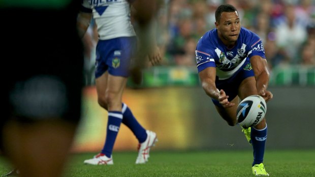 Supportive: Moses Mbye is hoping Josh Reynolds is able to keep his Blues jersey.