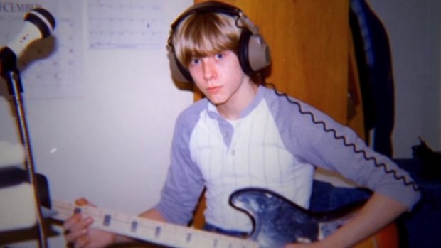 An early picture of Kurt Cobain from the new documentary <i>Montage of Heck</i>.