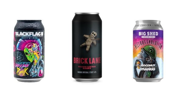 From tech-meets-punk to evolution-inspired beer art.