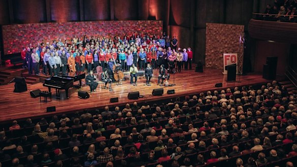 Tasmania's Festival of Voices director Tony Bonney said Sydney's new singing festival might cannibalise acts and audiences.