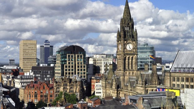 Britain's "second" metropolis, Manchester.