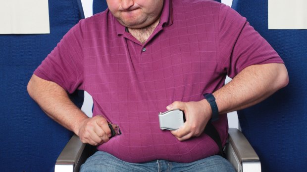 No-one wants to sit next to a fat person on a plane.