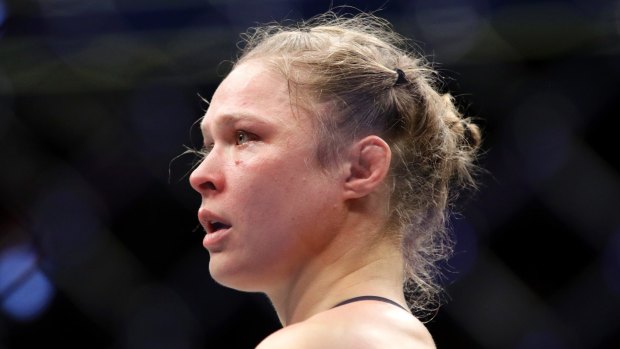 Moving on: Ronda Rousey.