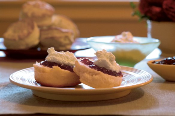 The CWA makes about 100 dozen scones a day at the Royal Melbourne Show.