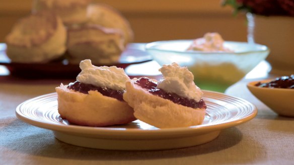 The CWA makes about 100 dozen scones a day at the Royal Melbourne Show.