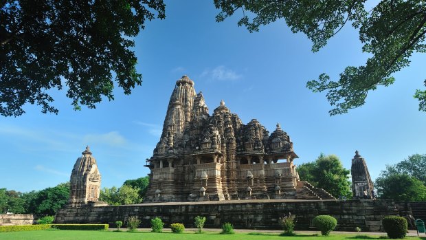 The Kandariya-Mahadeva temple in the western group.