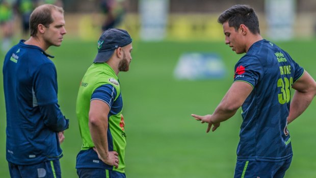 Canberra Raiders forward Joe Tapine is a chance to come into the 17.