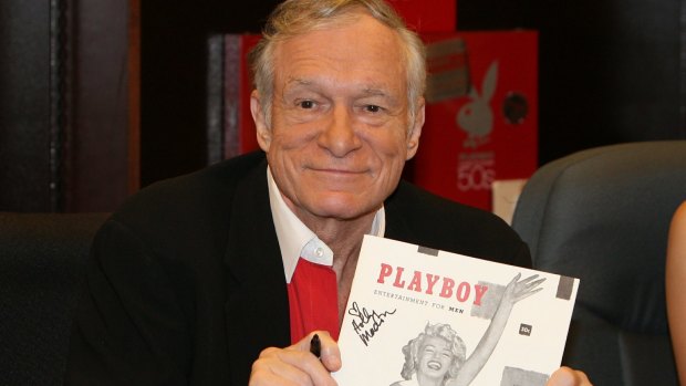 Hugh Hefner in 2007. 