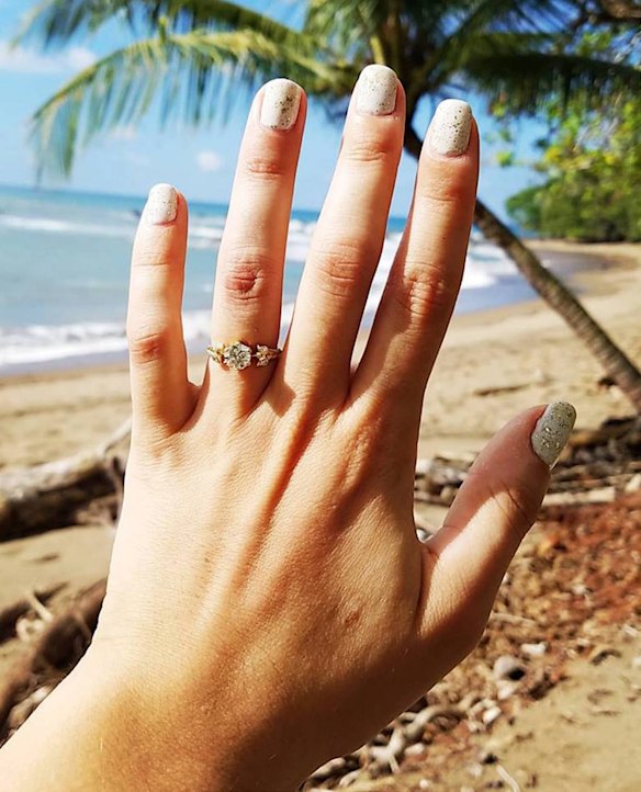 The amazing story of the lost engagement ring on a beach in Costa Rica