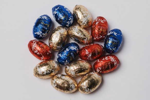 Lindt mini eggs.