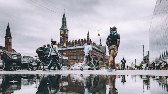 Copenhagen's City Hall has been used for scenes in Danish hit TV series such as "The Killing" and "Borgen".