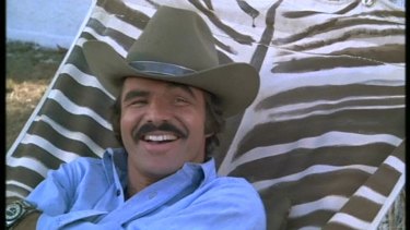 Reynolds in Smokey and the Bandit.