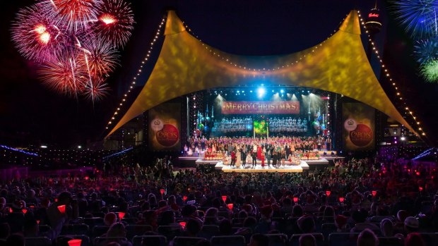 Stars including Leo Sayer and John Paul Young will belt out seasonal favourites at Carols in the Domain. 