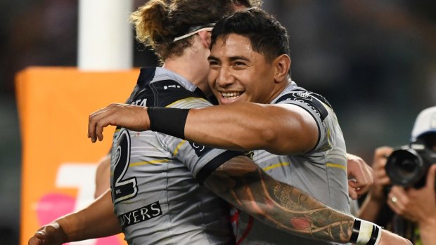 Happy with his decision: Jason Taumalolo is keen to inspire young Tongan players.