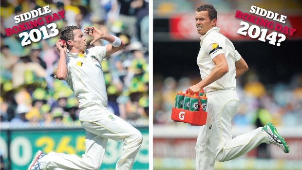 Peter Siddle: A year makes a big difference.