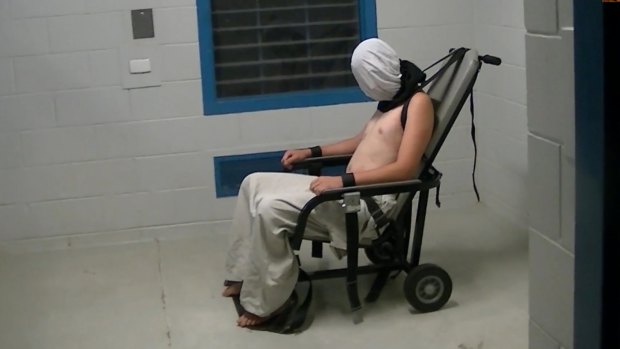 The image from Don Dale detention centre that helped trigger the royal commission.
