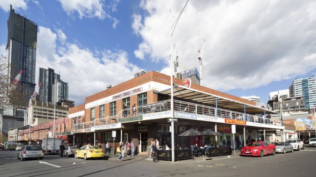 Sold: the sprawling Munro family site opposite Queen Victoria Market.