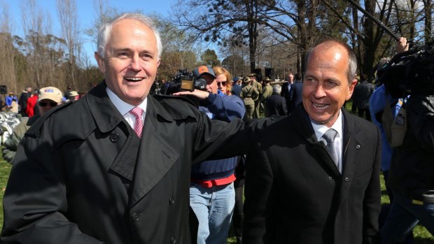 Peter Greste, pictured with Malcolm Turnbull, will on Friday receive and honorary doctorate from Griffith University. 
