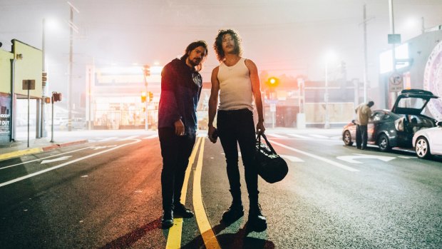 Peking Duk, Reuben Styles (left) and Adam Hyde, plan to have their debut album out early in 2018.