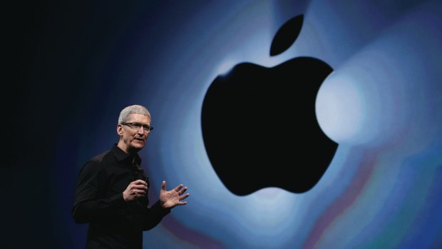 Core partnership: Apple CEO Tim Cook says IBM's cloud services are important to the firm.