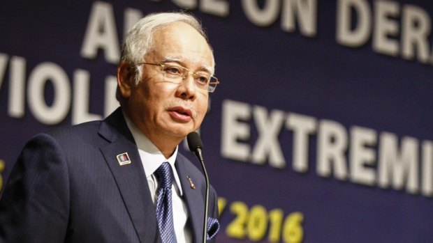 Scandal-ridden: Malaysian Prime Minister Najib Razak.