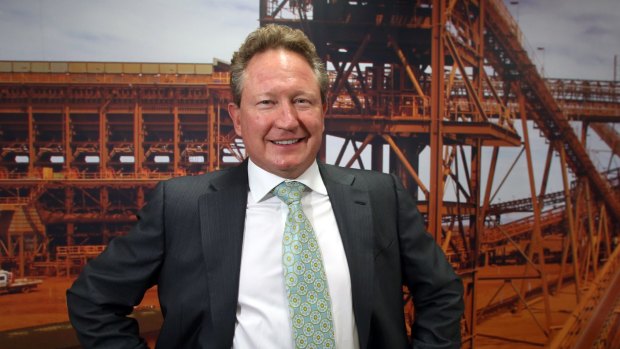 In addition to his interest in Fortescue Metals Group, chief executive Andrew Forrest owns 17 per cent of nickel junior Poseidon and 27 per cent of uranium explorer Vimy Resources. 