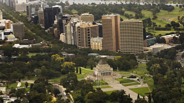 Approval has been given to build taller apartments along St Kilda Road, but planning rules to protect overshadowing of the Shrine of Remembrance will stay.  