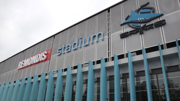 Playing potential: The Cronulla Sharks' Remondis Stadium could be used for A-League games. 