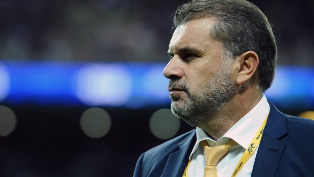 Ange Postecoglou remains enigmatic about his future as Socceroos coach.