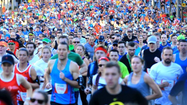 Warm weather greeted thousands of runners in the Sun Herald City 2 Surf Fun Run.