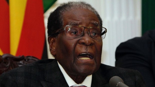 Zimbabwean President Robert Mugabe resigns.