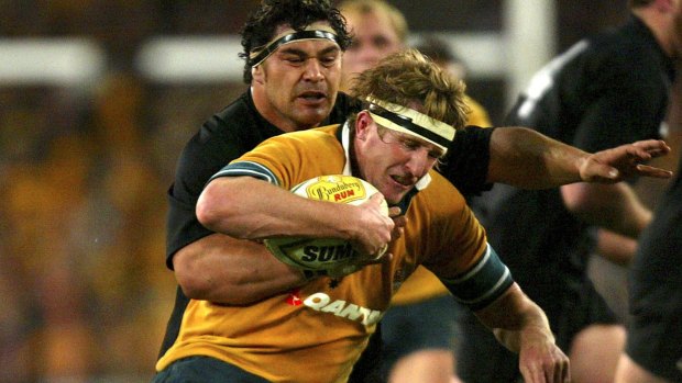 Former Wallaby Bill Young during a 2004 Bledisloe Cup match: "I am very pleased with the purchase."