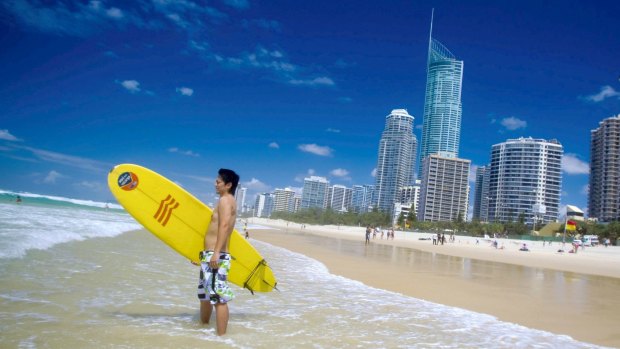 The Gold Coast has had its hottest-ever July day.