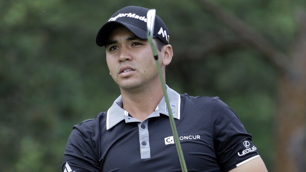 "All over the shop": Jason Day.