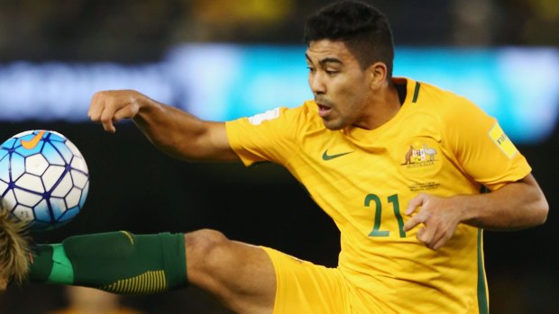 Ruled out: Massimo Luongo will not face Thailand in the World Cup qualifier in Bangkok.