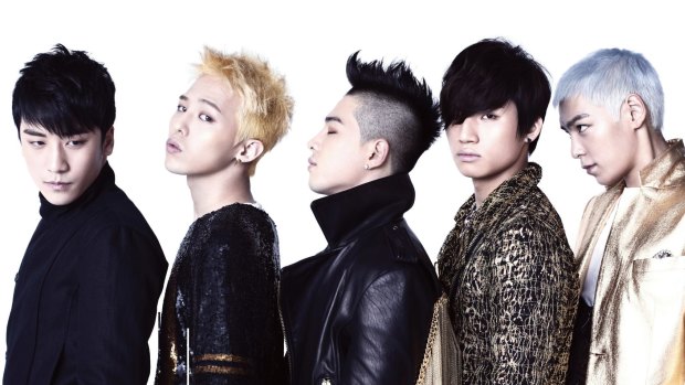 K-pop band: Big Bang 