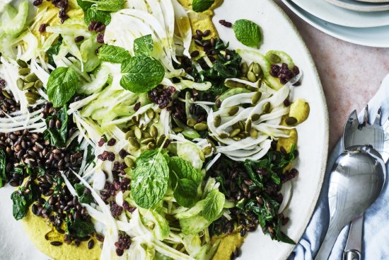 Karen Martini's vegan-friendly winter salad.