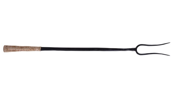 Sibella Court's cane-handled toasting fork.