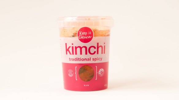 Good Food Magazine, taste tests. 4th December 2019 Photo: Janie Barrett. Keep It Cleaner Traditional
Spicy Kimchi