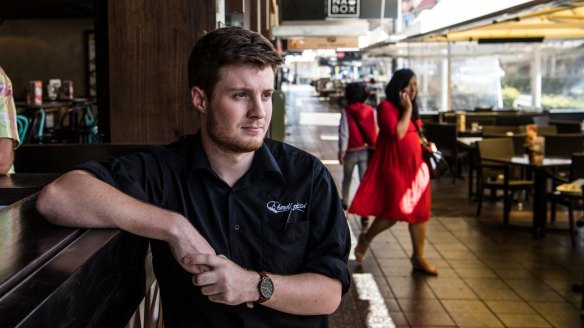 Bondi Pizza manager Isaac Bell says construction will have a "severe impact" on restaurants and cafes. 