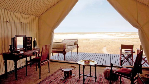 San Camp, Botswana.