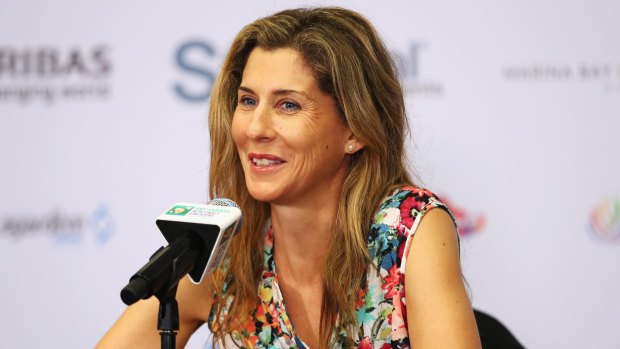 One of the greats: Monica Seles.
