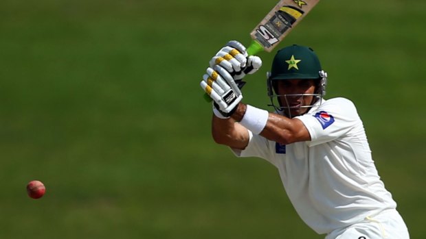 Devastating knock: Pakistan captain Misbah Ul Haq.