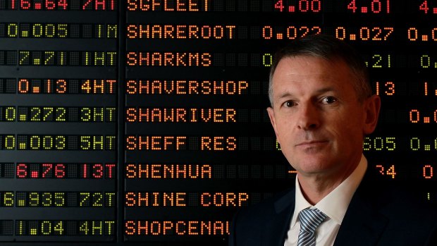 Dominic Stevens is not the only one smiling about his ascension to the top job at the ASX.