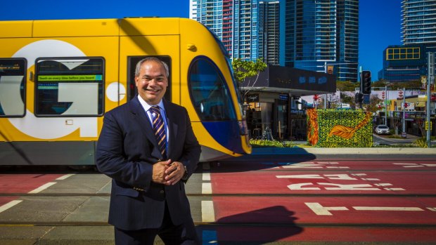 Mayor Tom Tate wants to hear from residents on where they would like Gold Coast's light rail.
