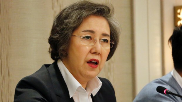 Yanghee Lee, UN Human Rights Special Rapporteur to Myanmar.