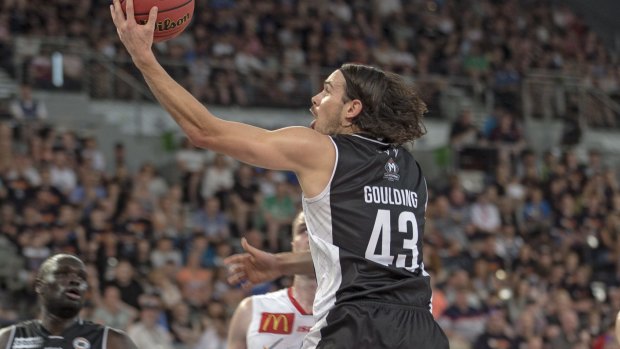 Melbourne United's Chris Goulding in action