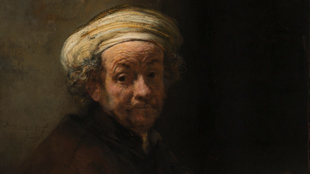 Rembrandt's <i>Self-portrait as the Apostle Paul</i>, from 1661.