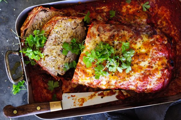 Meatloaf meets parma.